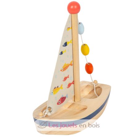 Barca a vela giocattolo grande oceano LE12824 Small Foot company 5