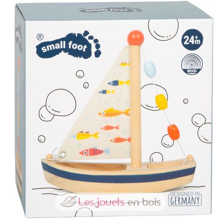 Barca a vela giocattolo grande oceano LE12824 Small Foot company 6