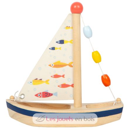 Barca a vela giocattolo grande oceano LE12824 Small Foot company 2