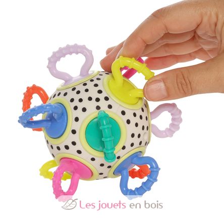 Giocattolo di attività Click Clack colori pop MT165210 Manhattan Toy 3