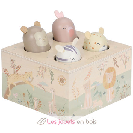 Gioco Pop-up Safari Friends LD7465 Little Dutch 3