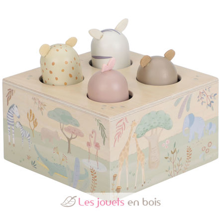 Gioco Pop-up Safari Friends LD7465 Little Dutch 4