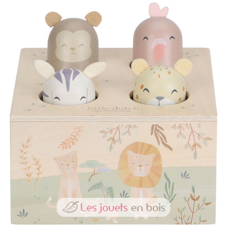 Gioco Pop-up Safari Friends LD7465 Little Dutch 1