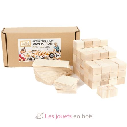 Confezione media Just Blocks - 166 pezzi JB-MEDIUMPACK Just Blocks 1