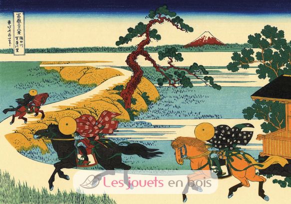 I campi di Sekiya di Hokusai K1130-100 Puzzle Michèle Wilson 2