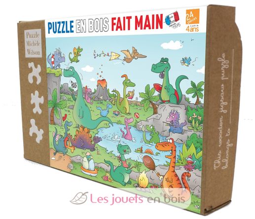 I dinosauri di Laure Cacouault K144-24 Puzzle Michèle Wilson 2
