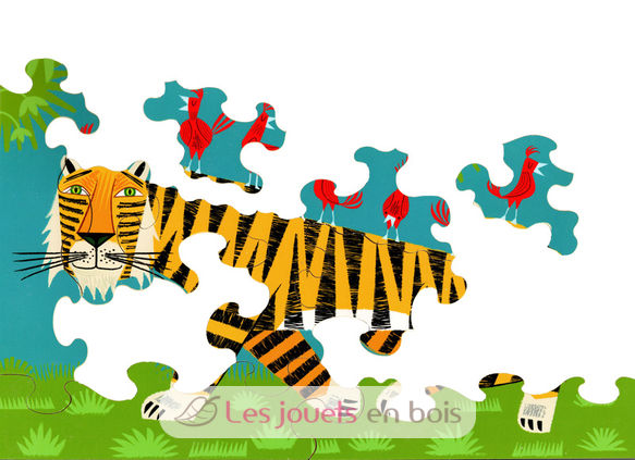 La tigre di Olivier Lake K159-24 Puzzle Michèle Wilson 2