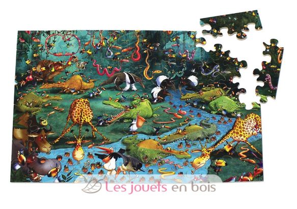 Crocco e la compagnia di Ruyer K445-100 Puzzle Michèle Wilson 3