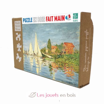 Regata di Argenteuil di Monet K452-50 Puzzle Michèle Wilson 2