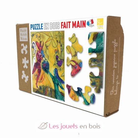 La danza di Marc Chagall K64-12 Puzzle Michèle Wilson 2
