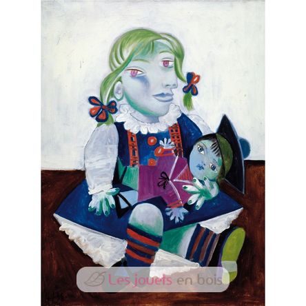 Maya con una bambola di Picasso K91-12 Puzzle Michèle Wilson 1