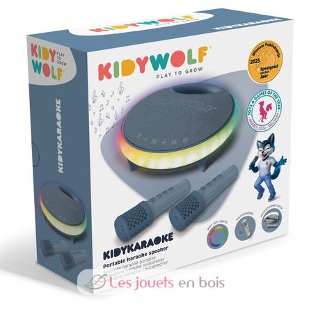 Kidykaraoke Altoparlante karaoke blu KW-KIDYKARAOKE-BU Kidywolf 3