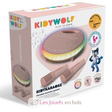 Kidykaraoke Altoparlante karaoke rosa KW-KIDYKARAOKE-PI Kidywolf 3