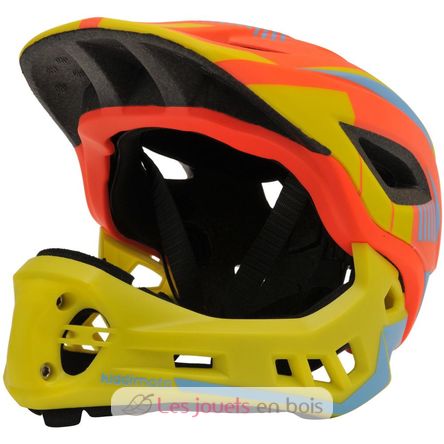 Casco integrale arancione S KMHFF02S Kiddimoto 4