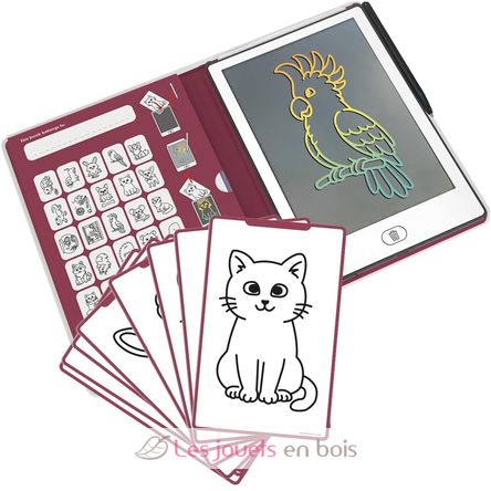 Kidydraw-Mini Tavoletta da disegno - Animali domestici KW-KIDYDRAW-MINI-PET Kidywolf 1