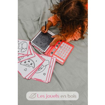 Kidydraw-Mini Tavoletta da disegno - Kawaï KW-KIDYDRAW-MINI-KAW Kidywolf 6