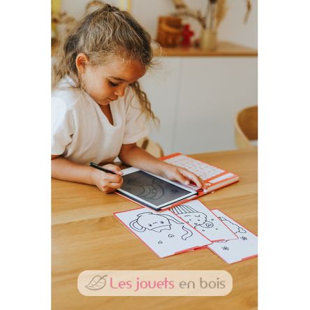 Kidydraw-Mini Tavoletta da disegno - Kawaï KW-KIDYDRAW-MINI-KAW Kidywolf 7