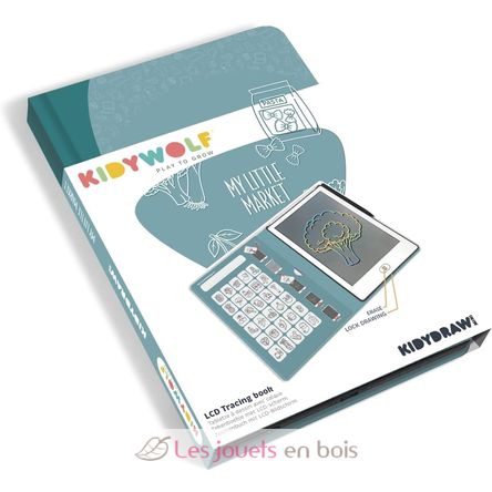 Kidydraw-Mini Tavoletta da disegno - Il mio mercatino KW-KIDYDRAW-MINI-MLM Kidywolf 11