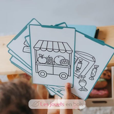 Kidydraw-Mini Tavoletta da disegno - Il mio mercatino KW-KIDYDRAW-MINI-MLM Kidywolf 3