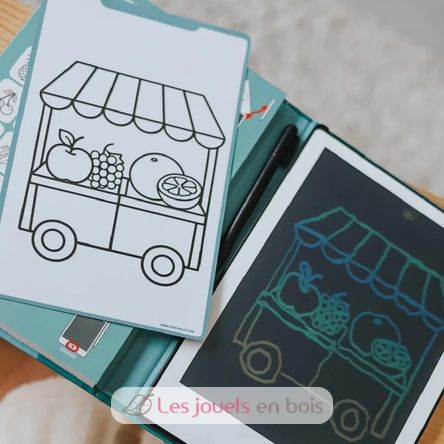 Kidydraw-Mini Tavoletta da disegno - Il mio mercatino KW-KIDYDRAW-MINI-MLM Kidywolf 6