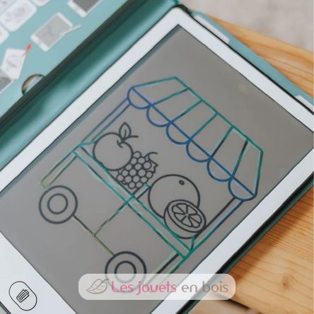 Kidydraw-Mini Tavoletta da disegno - Il mio mercatino KW-KIDYDRAW-MINI-MLM Kidywolf 7