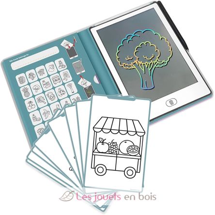 Kidydraw-Mini Tavoletta da disegno - Il mio mercatino KW-KIDYDRAW-MINI-MLM Kidywolf 1