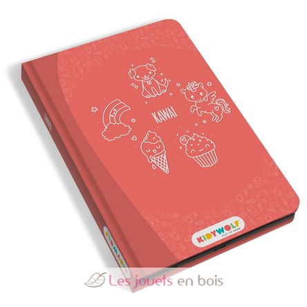 Kidydraw-Mini Tavoletta da disegno - Kawaï KW-KIDYDRAW-MINI-KAW Kidywolf 4