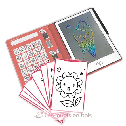 Kidydraw-Mini Tavoletta da disegno - Kawaï KW-KIDYDRAW-MINI-KAW Kidywolf 2