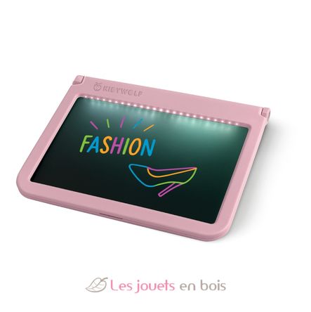 Kidydraw-Pro Fashion Tavoletta da disegno luminosa KW-KIDYDRAW-PRO-PI Kidywolf 4