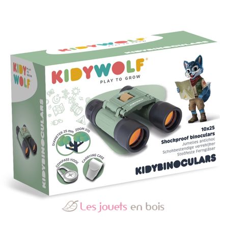 Binocolo Kidybinoculars verde KW-KIDYBINOCULARS-GR Kidywolf 2