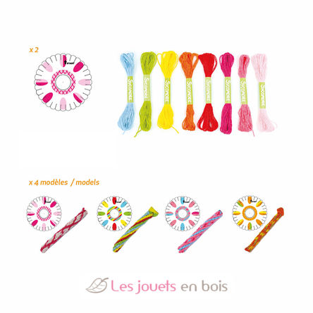 Kit creativo per braccialetti dell'amicizia SYCRE11030 Sycomore 3