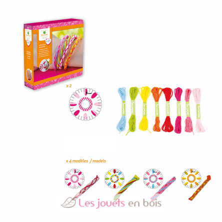 Kit creativo per braccialetti dell'amicizia SYCRE11030 Sycomore 2