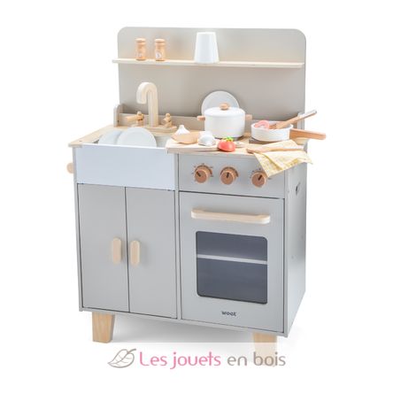 Cucina giocattolo grigio beige NCT11080 New Classic Toys 7