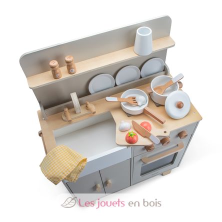 Cucina giocattolo grigio beige NCT11080 New Classic Toys 4