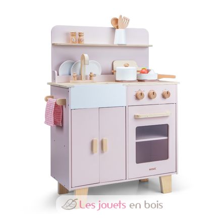 Cucina giocattolo rosa NCT11081 New Classic Toys 2