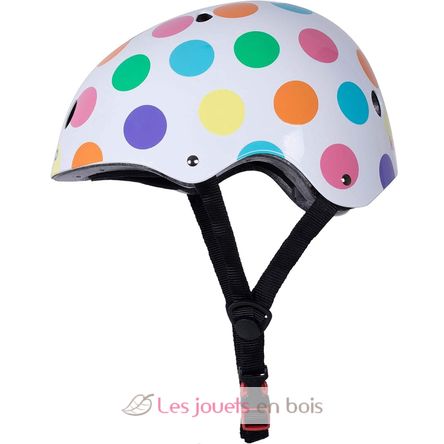 Casco Pastel Dotty Small KMH023S Kiddimoto 1