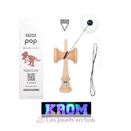 Krom Kendama Pop Lol Bianco KROM-PL-WHI KROM Kendama 3