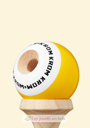 Krom Kendama Pop Lol Giallo KROM-PL-YEL KROM Kendama 5