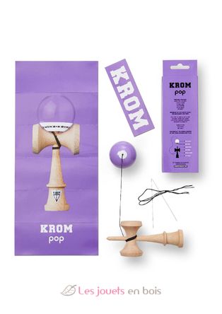 Krom Kendama Pop Lol Lavenda KROM-PL-LAV KROM Kendama 7