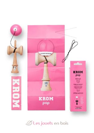 Krom Kendama Pop Lol Rosa KROM-PL-PIN KROM Kendama 7