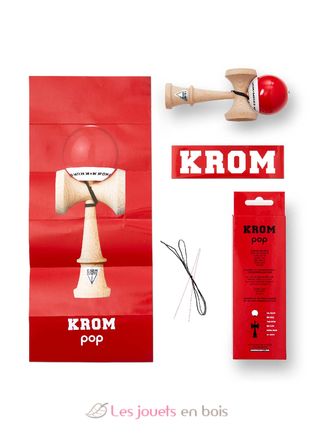 Krom Kendama Pop Lol Rosso KROM-PL-RED KROM Kendama 7