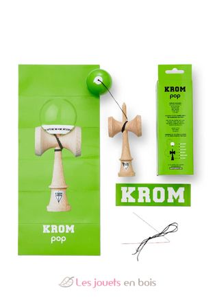 Krom Kendama Pop Lol Verde lime KROM-PL-LG KROM Kendama 7