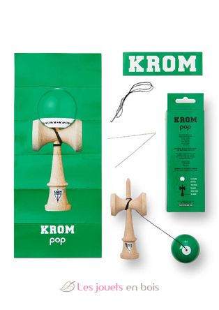 Krom Kendama Pop Lol Verde scuro KROM-PL-DG KROM Kendama 7