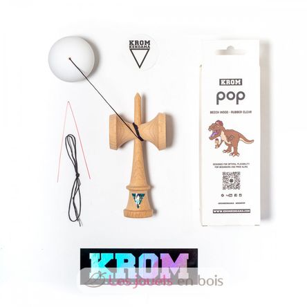 Krom Kendama Pop Bianco KROM-POP-WHI KROM Kendama 2