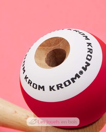 Krom Kendama Pop Rosso KROM-POP-RED KROM Kendama 4