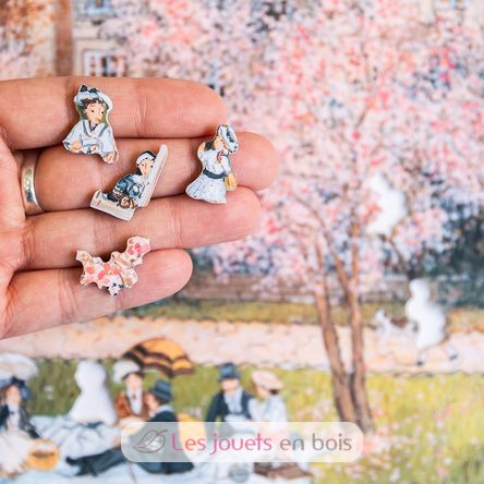 Pomeriggio al Parc Monceau di Delacroix A1248-350 Puzzle Michèle Wilson 2