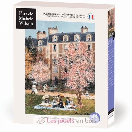 Pomeriggio al Parc Monceau di Delacroix A1248-350 Puzzle Michèle Wilson 1