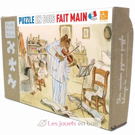 La lezione di musica di Vincent K1384-24 Puzzle Michèle Wilson 1