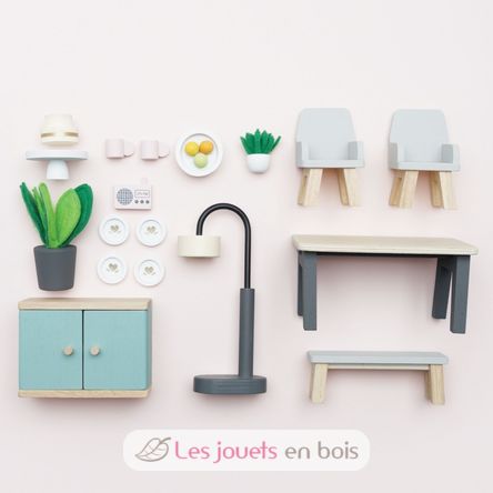 Sala da pranzo per la casa delle bambole TV-ME056 Le Toy Van 5