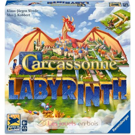 Gioco da tavolo Carcassonne Labyrinth RAV25176 Ravensburger 1